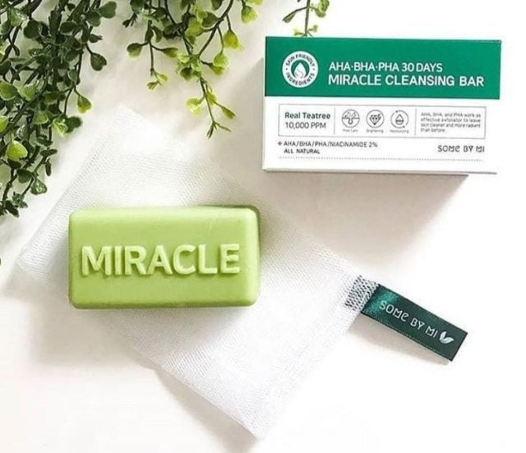 SOME BY MI - AHA, BHA, PHA 30 Days Miracle Cleansing Bar - Savon nettoyant