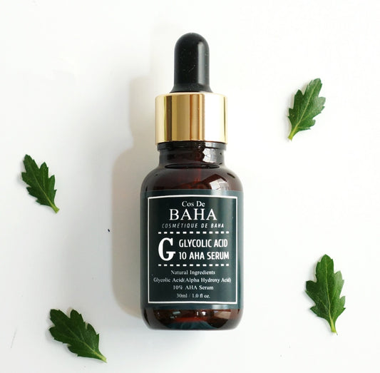 Cos De BAHA - G Glycolic Acid 10 AHA Serum - Sérum